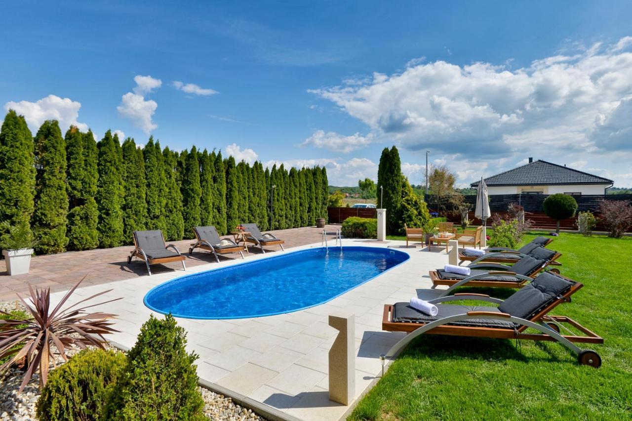 Holiday Villa Rita , Ideal For Families, Pool, Large Childrens Playground Varaždin Buitenkant foto